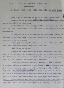 Bajo las alas del Árcangel Gabriel