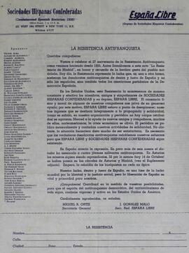 España Libre-dificultades