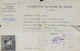 Autorización residencia frances
