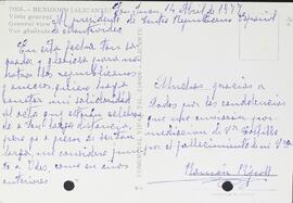 Agradecimiento por condolencias