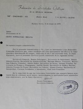 Nuevas autoridades 1976