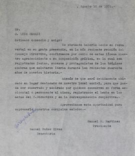 Agradecimiento por composición gráfica