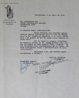 Envio de delegado a acto
