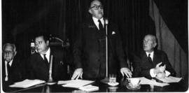 Orador Claudio Sánchez Albornoz