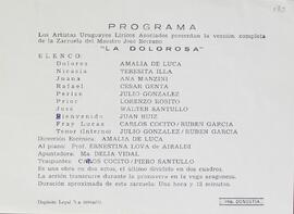 Invitación Zarzuela
