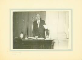 Luis Jiménez de Asúa en uso de la palabra