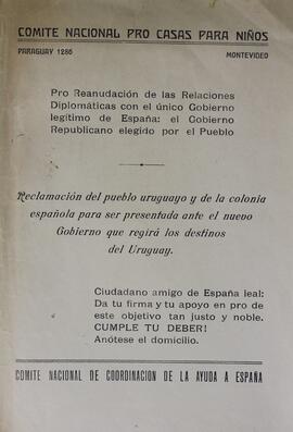 Apoyo y firma para la reanudación de relaciones diplomáticas