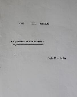 Voto femenino