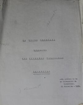 La mujer uruguaya reclama derechos políticos