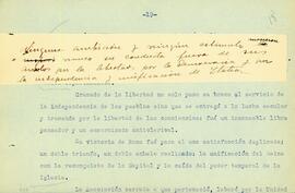 60 aniversario de la muerte de Garibaldi