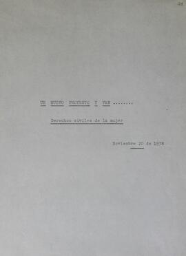 "Un nuevo proyecto y van..."