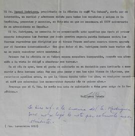 Acto conmemorativo, alocución de Guillermo Sotelo