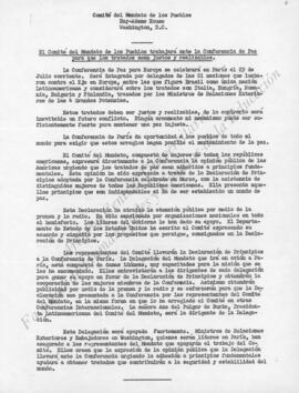 Principios sustentados por las mujeres