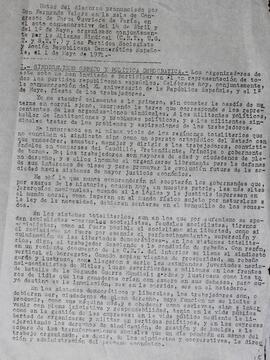Frangmento de discurso de Fernando Valera