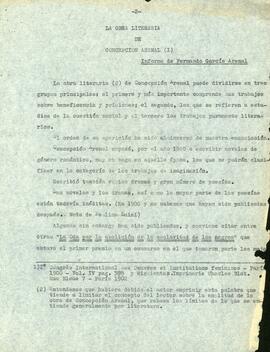 Obra literaria de Concepción Arenal