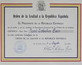 Diploma Tobeña Esco
