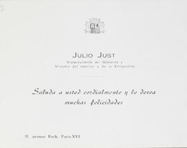 Tarjeta de salutación